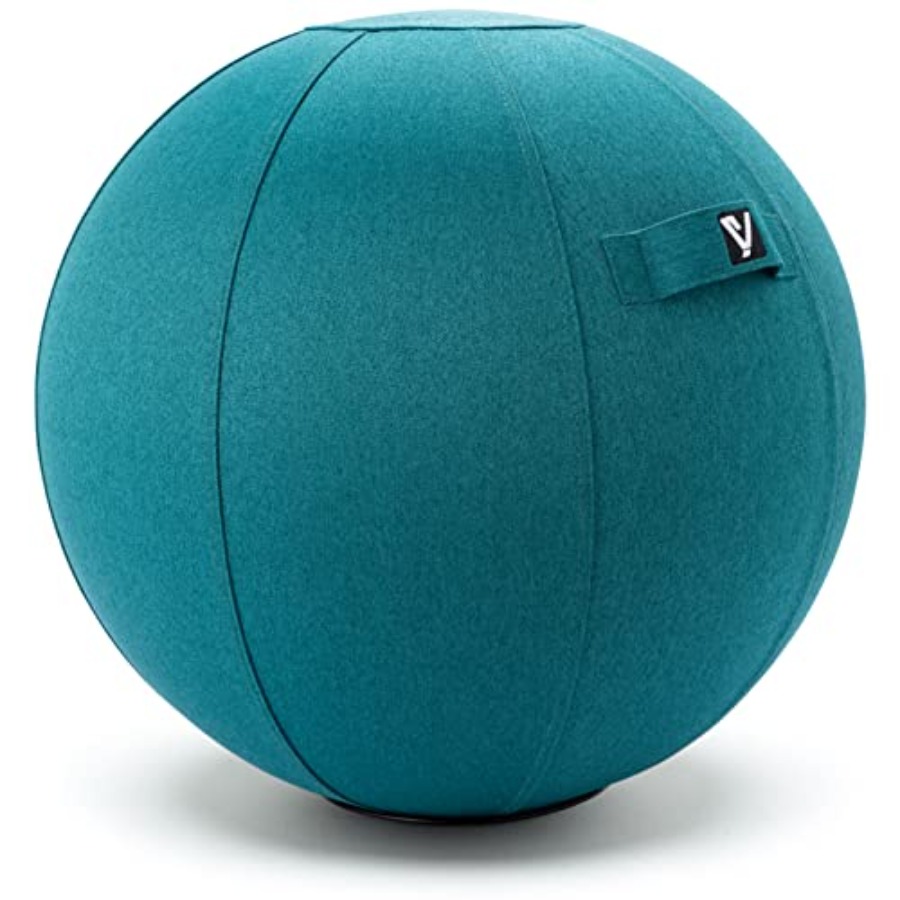 Pilates Yoga Ball Exercises - Sittg Ball Chair for Office and