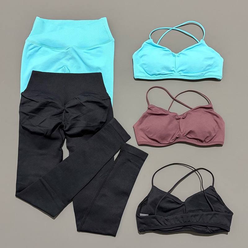 Pilates Yoga Legging - 2 Piece Vision Sports Set Summer
