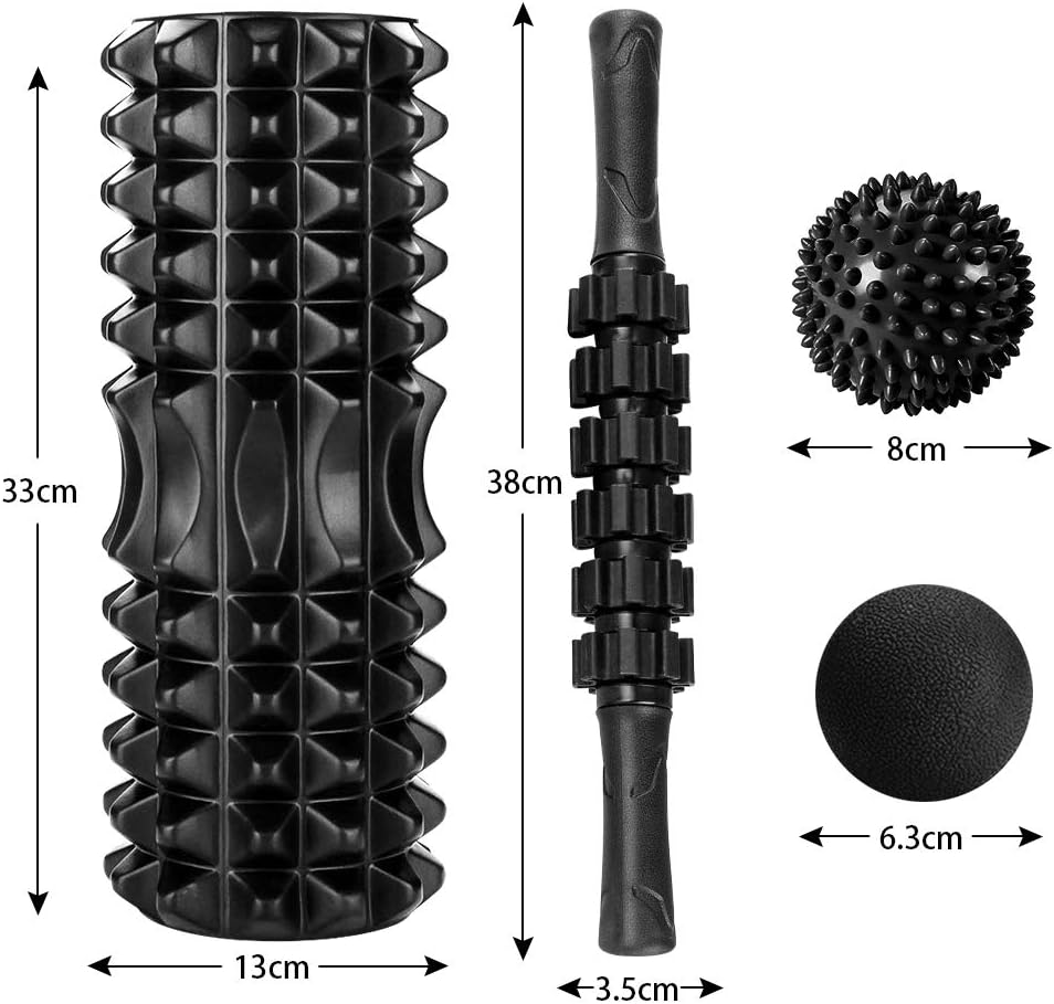 5 in 1 set, Trigger point foam - Pilates Toning Ball avis et prix
