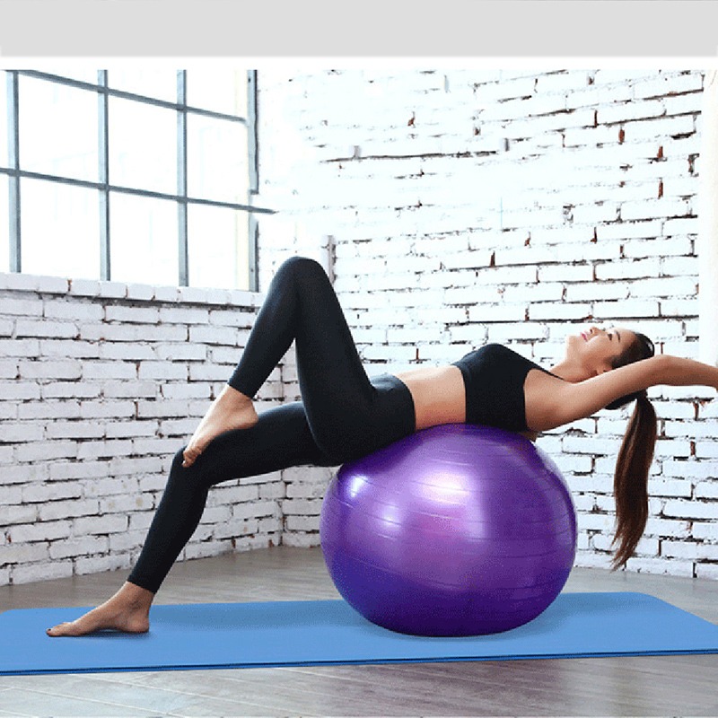 Diameter PVC Fitness Balls Yog - Pilates Yoga Ball Exercises avis et prix