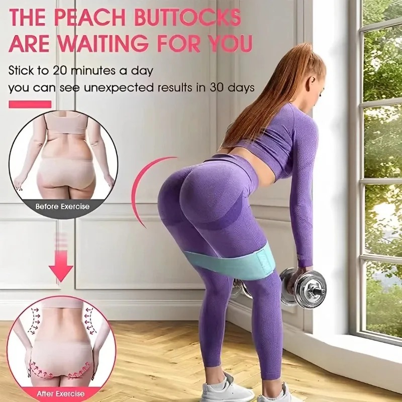3Pcs Fabric Resistance Hip Boo - Pilates Yoga Board avis et prix
