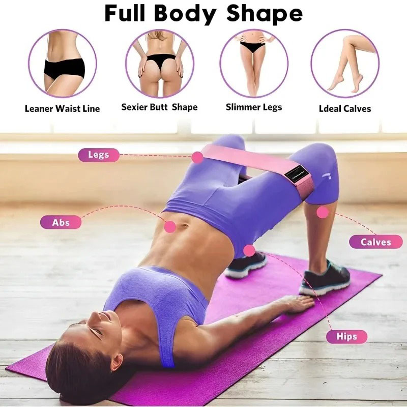 3Pcs Fabric Resistance Hip Boo - Pilates Yoga Board avis et prix