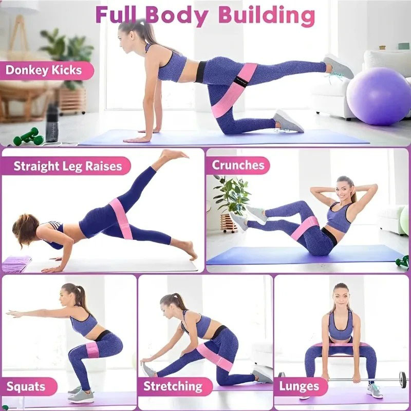 3Pcs Fabric Resistance Hip Boo - Pilates Yoga Board avis et prix