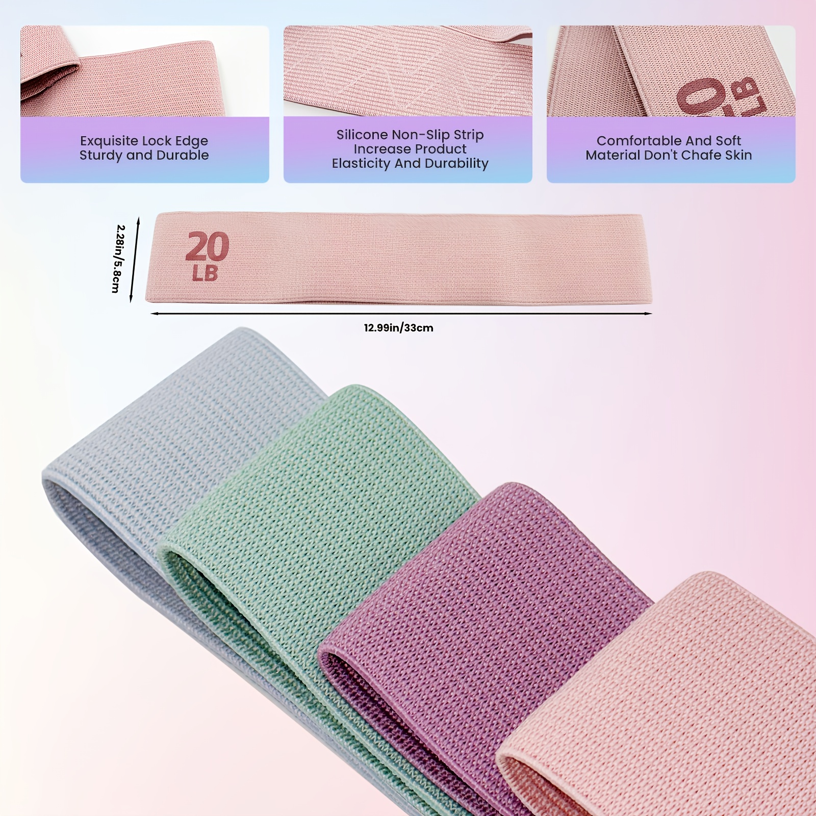 1Pc/4Pcs Fitness Resistance Ba - Pilates Yoga Board avis et prix