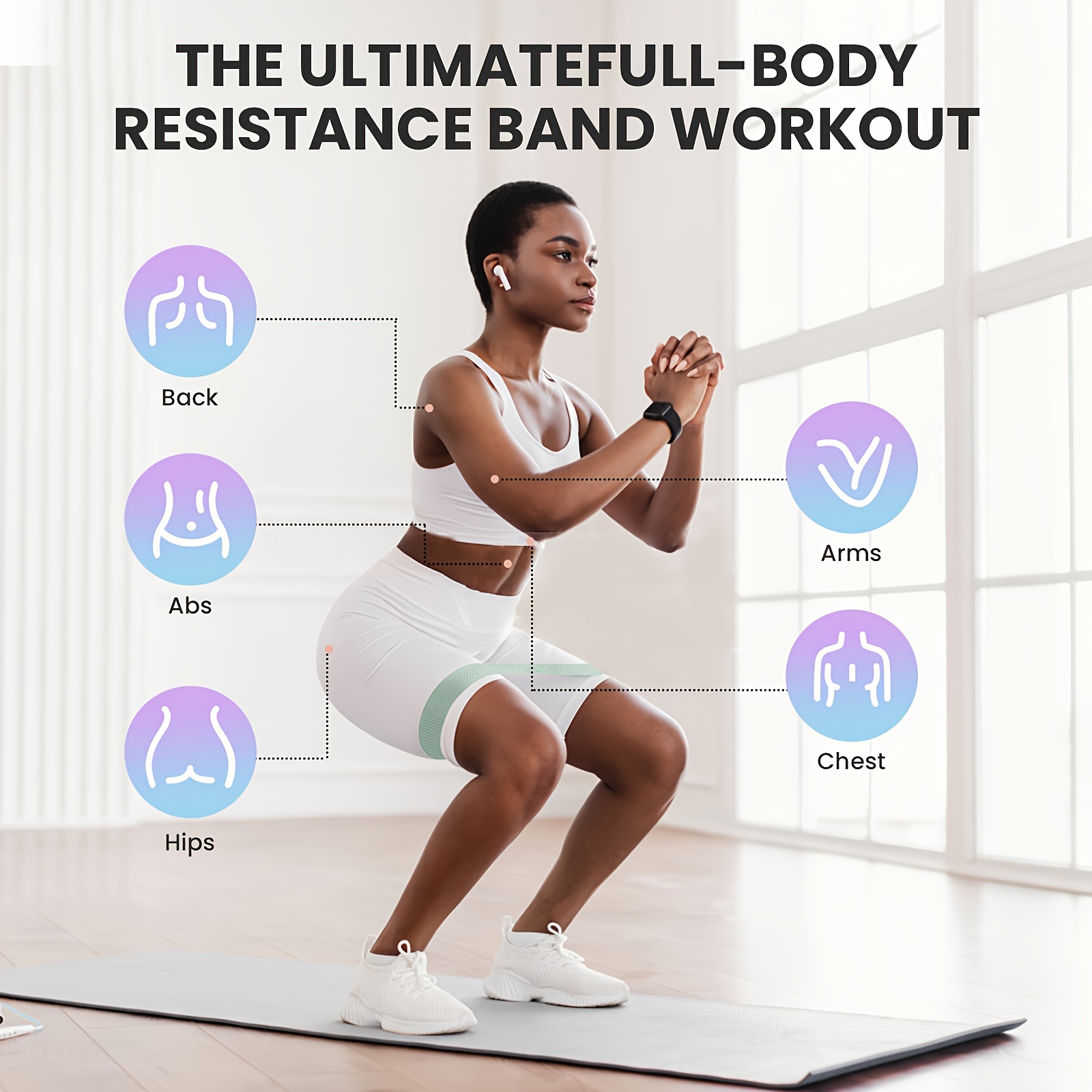 1Pc/4Pcs Fitness Resistance Ba - Pilates Yoga Board avis et prix