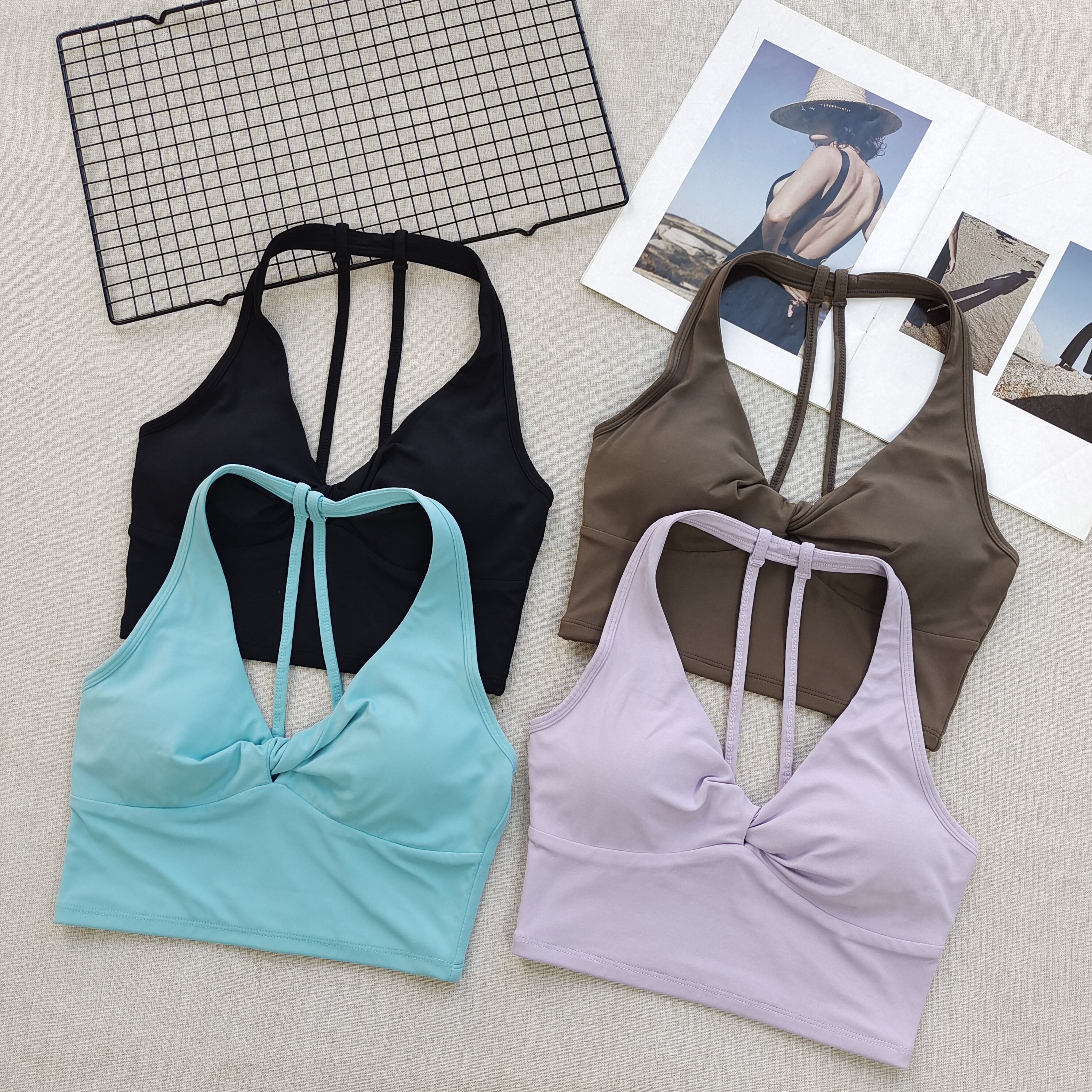 Sports Bra for Women, Fixed an - Pilates Yoga Training avis et prix