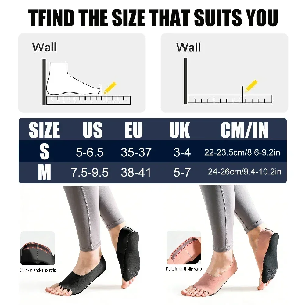 1Pair Toeless Yoga Pilates Soc - Pilates Yoga Training avis et prix