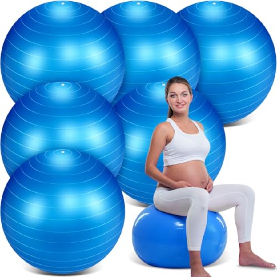 6 Pack Exercise Ball Bulk Infl - Pilates Yoga Ball Exercises avis et prix