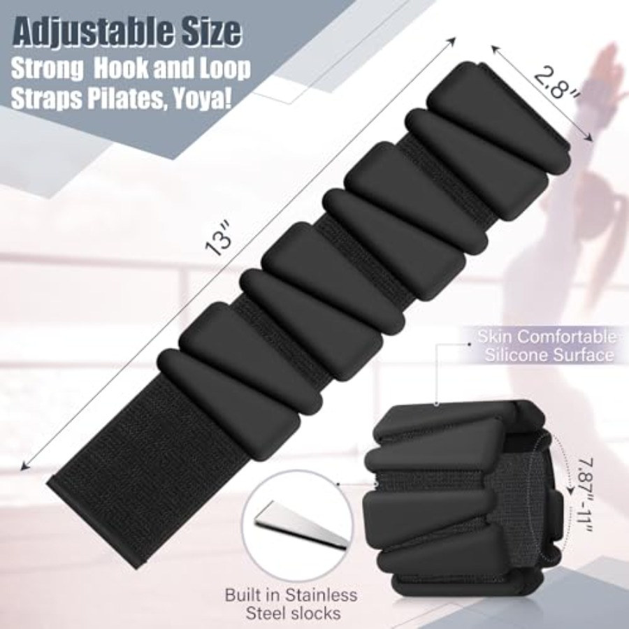Adjustable Silicone Wrist Ankl - Pilates Yoga Training avis et prix