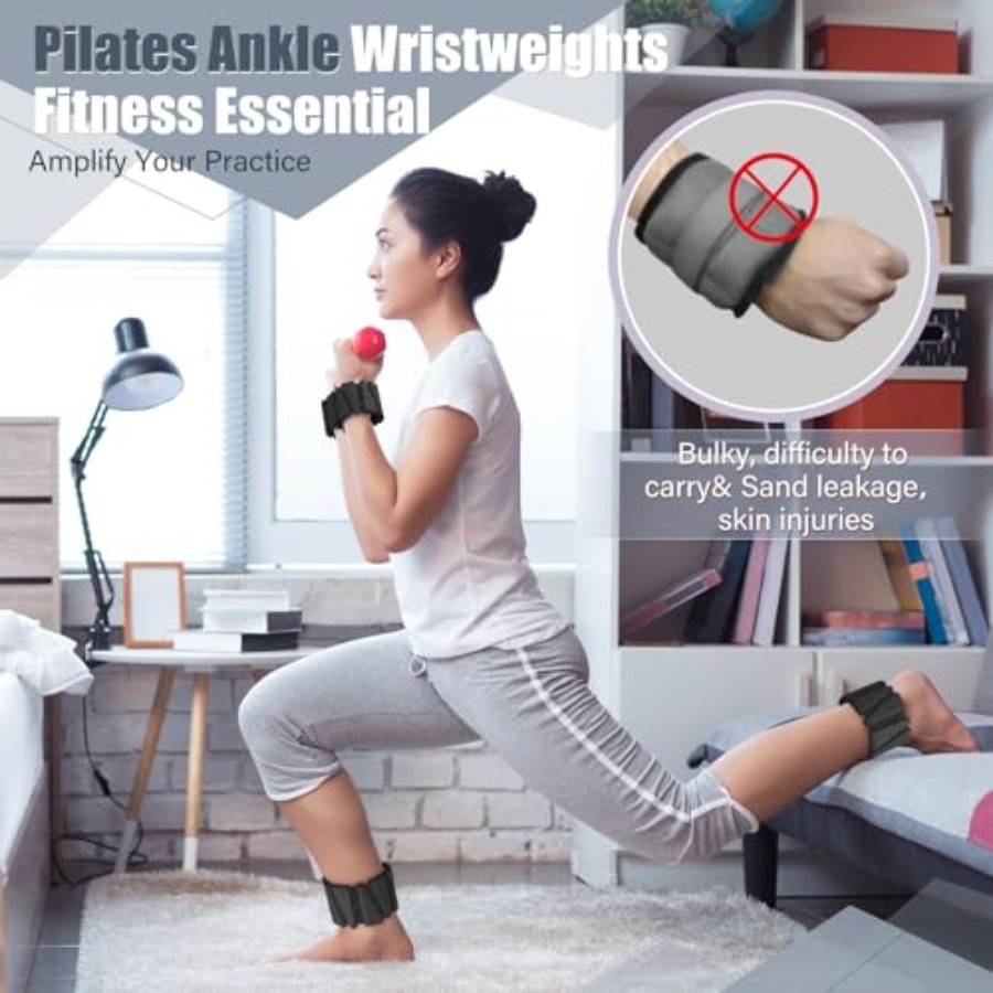 Adjustable Silicone Wrist Ankl - Pilates Yoga Training avis et prix
