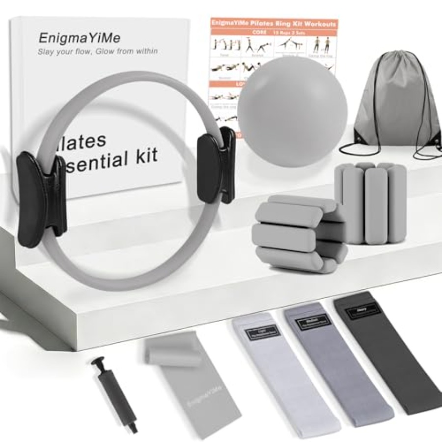 Pilates Ring Kit with Adjustab - Pilates Toning Ball avis et prix