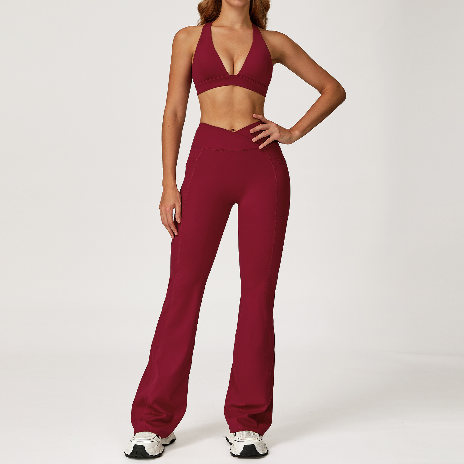 2PCS Fitness Suit Yoga Pilates - Pilates Yoga Legging avis et prix