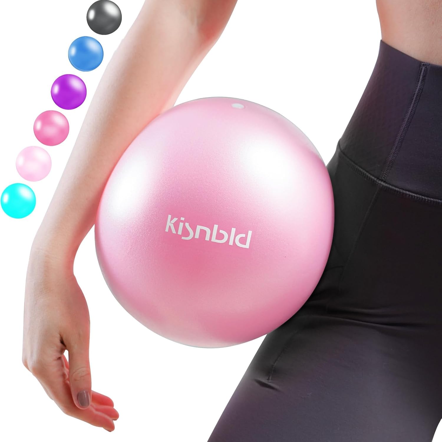 kisnbld Small Exercise Ball, 9 - Pilates Yoga Ball Exercises avis et prix