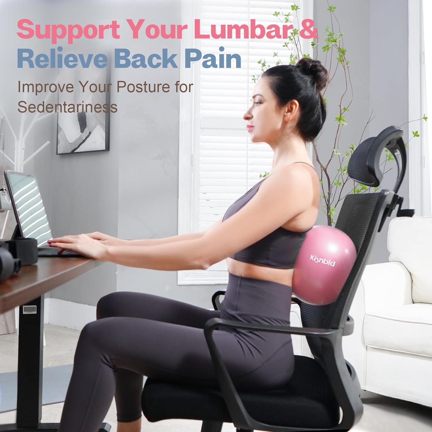 kisnbld Small Exercise Ball, 9 - Pilates Yoga Ball Exercises avis et prix