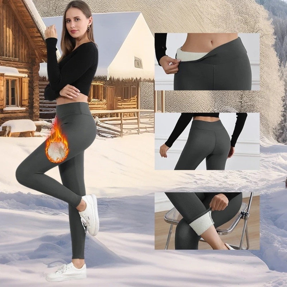 High Waist Fleece Leggings Pre - Pilates Yoga Legging avis et prix