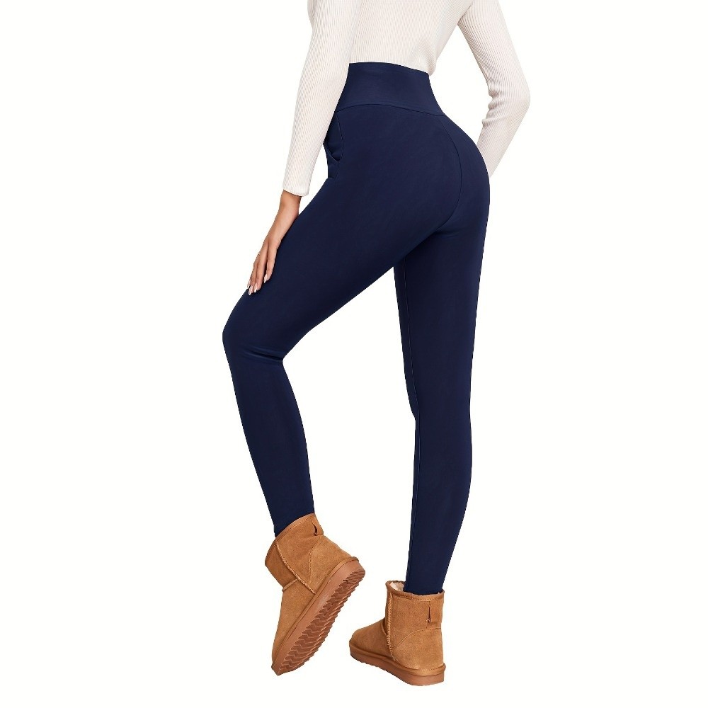 High Waist Fleece Leggings Pre - Pilates Yoga Legging avis et prix