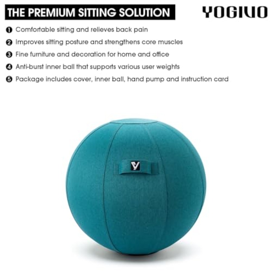 Sittg Ball Chair for Office an - Pilates Yoga Ball Exercises avis et prix