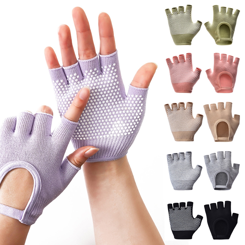 1Pair Half Finger Anti-Slip Yo - Pilates Yoga Aerial avis et prix