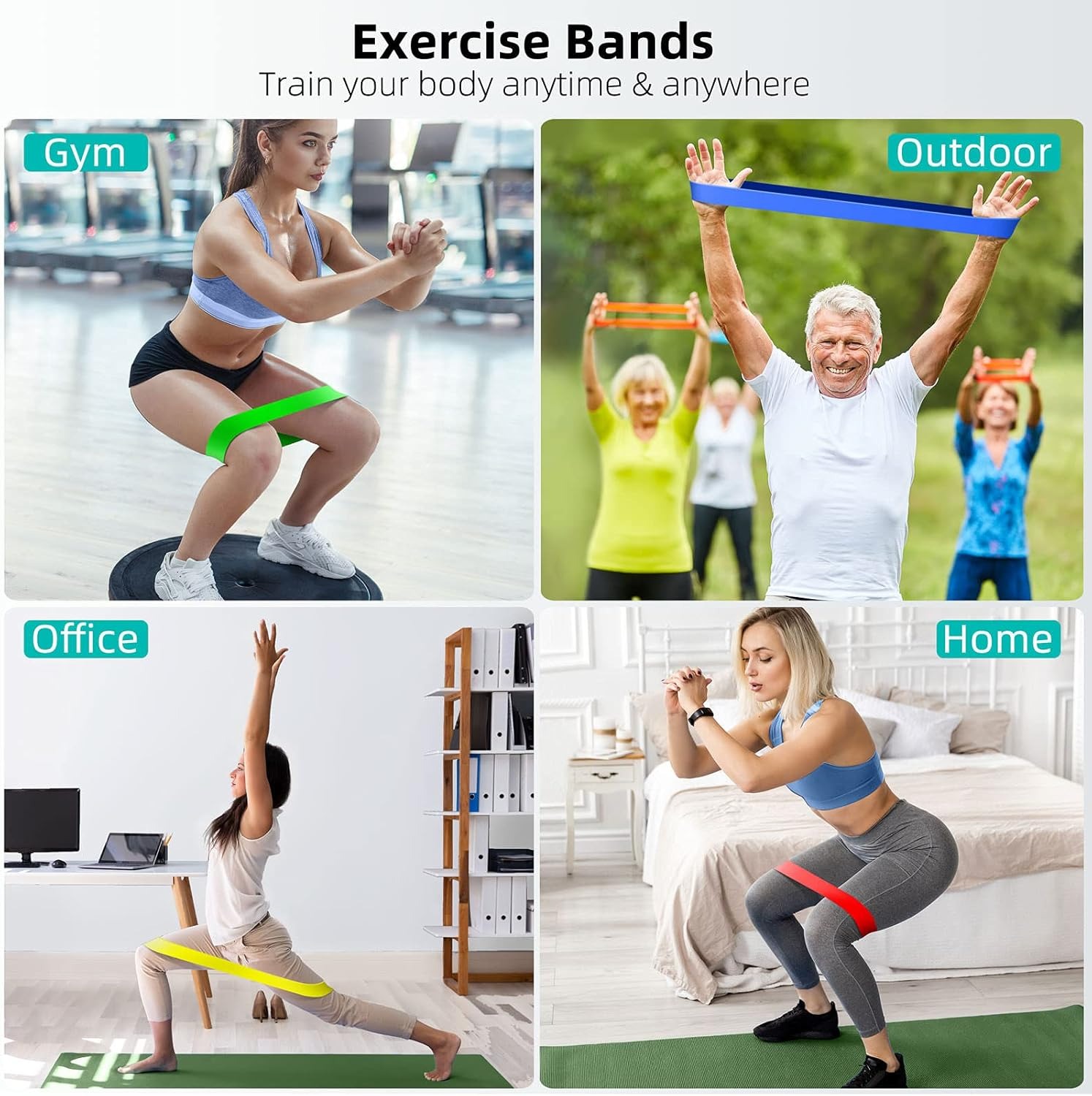 Different Resistance Bands Yog - Pilates Yoga Board avis et prix