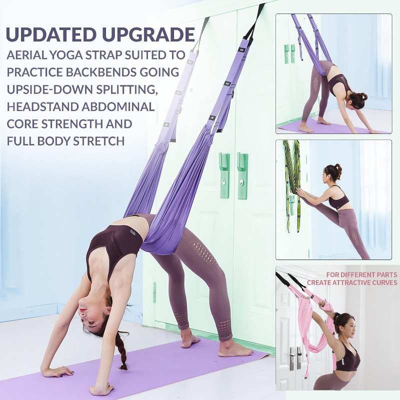 Adjustable Aerial Yoga Hammock - Pilates Yoga Aerial avis et prix