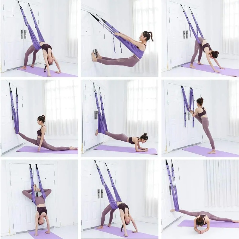 Adjustable Aerial Yoga Hammock - Pilates Yoga Aerial avis et prix