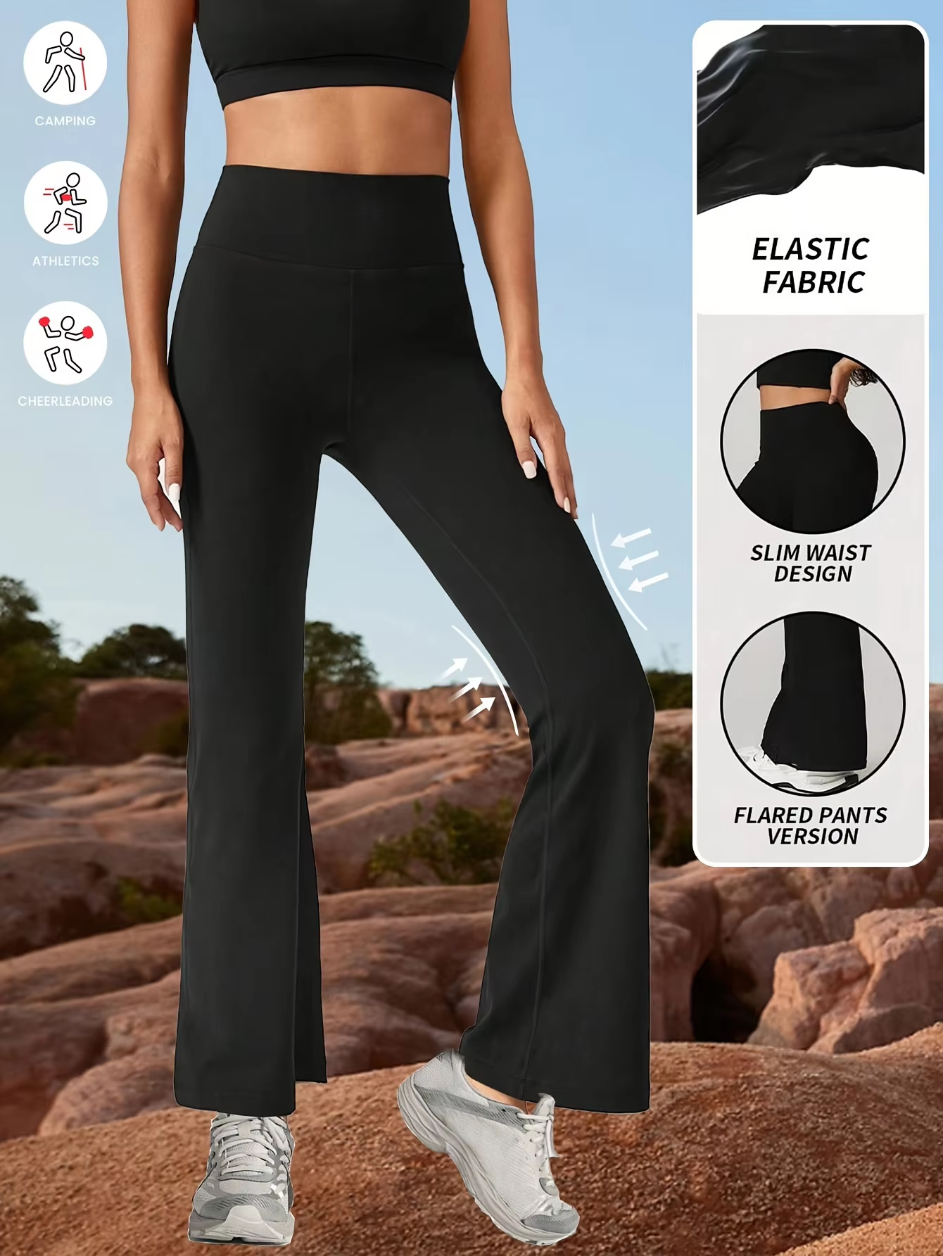 Womens Yoga Pants Flared Leggi - Pilates Yoga Legging avis et prix