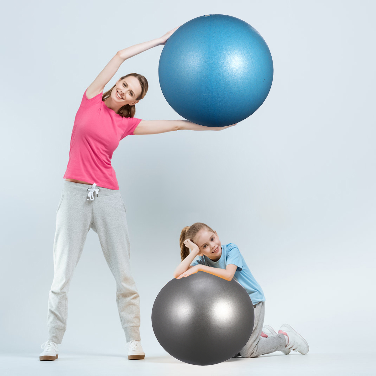 2pcs Thickened Frosted Yoga 15 - Pilates Toning Ball avis et prix