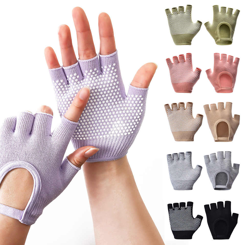 1Pair Half Finger Yoga Antisli - Pilates Yoga Aerial avis et prix