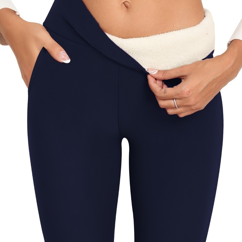 Fashion High Waist Fleece Legg - Pilates Yoga Legging avis et prix