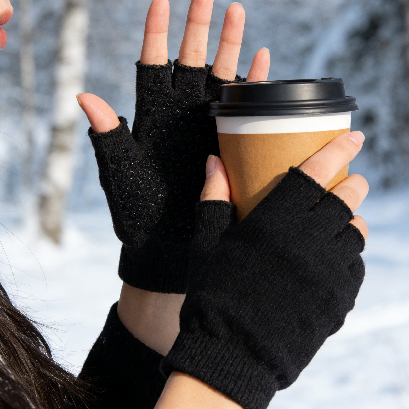 6Pairs Half Finger Yoga Gloves - Pilates Yoga Aerial avis et prix