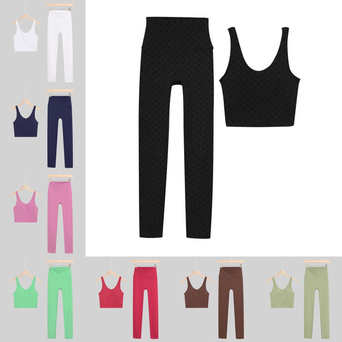 Designer Women Yoga Set U-shap - Pilates Yoga Legging avis et prix
