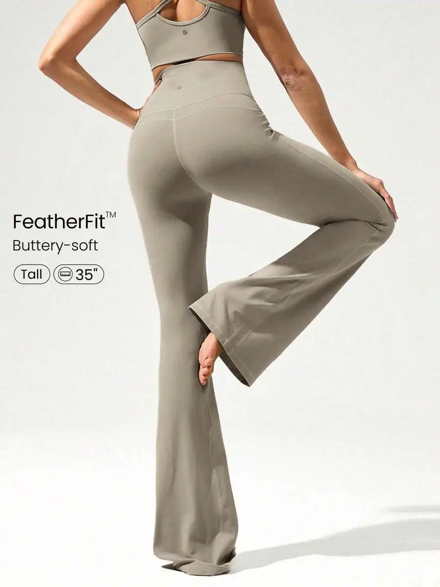 Ultra Long Flare Leggings For  - Pilates Yoga Legging avis et prix